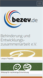 Mobile Screenshot of bezev.de